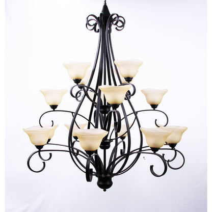 LAMP. COLGANTE CHOCOLATE 16L E27 60W