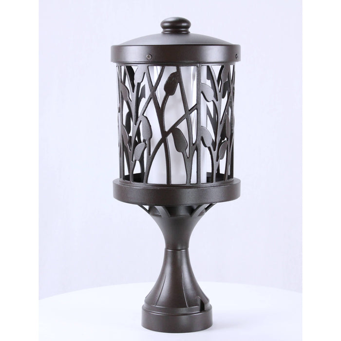 LAMP. EXT. POSTE CHOCOLATE 1L E27 60W