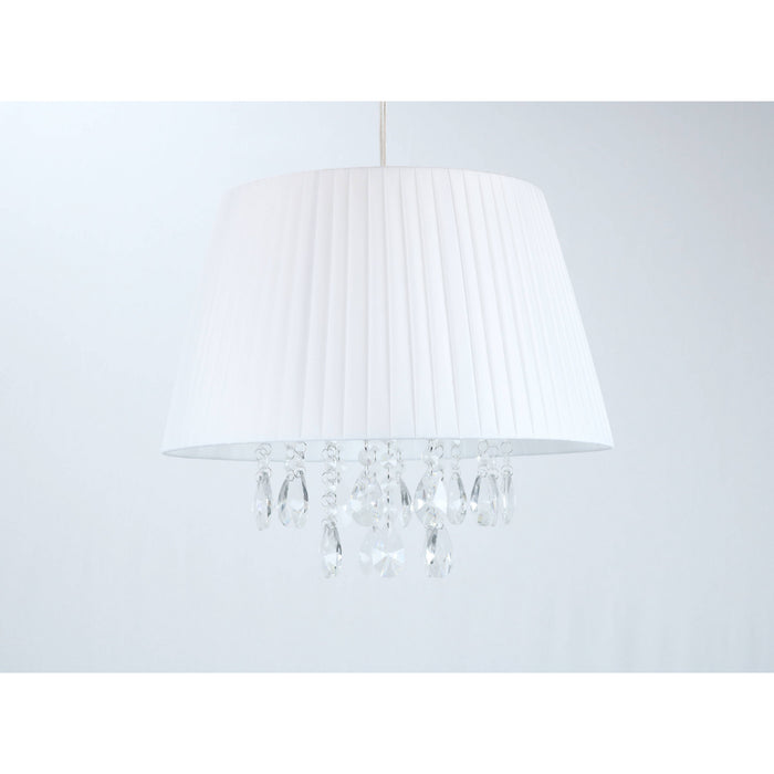 LAMP. COLGANTE CROMO 1L E27 40W