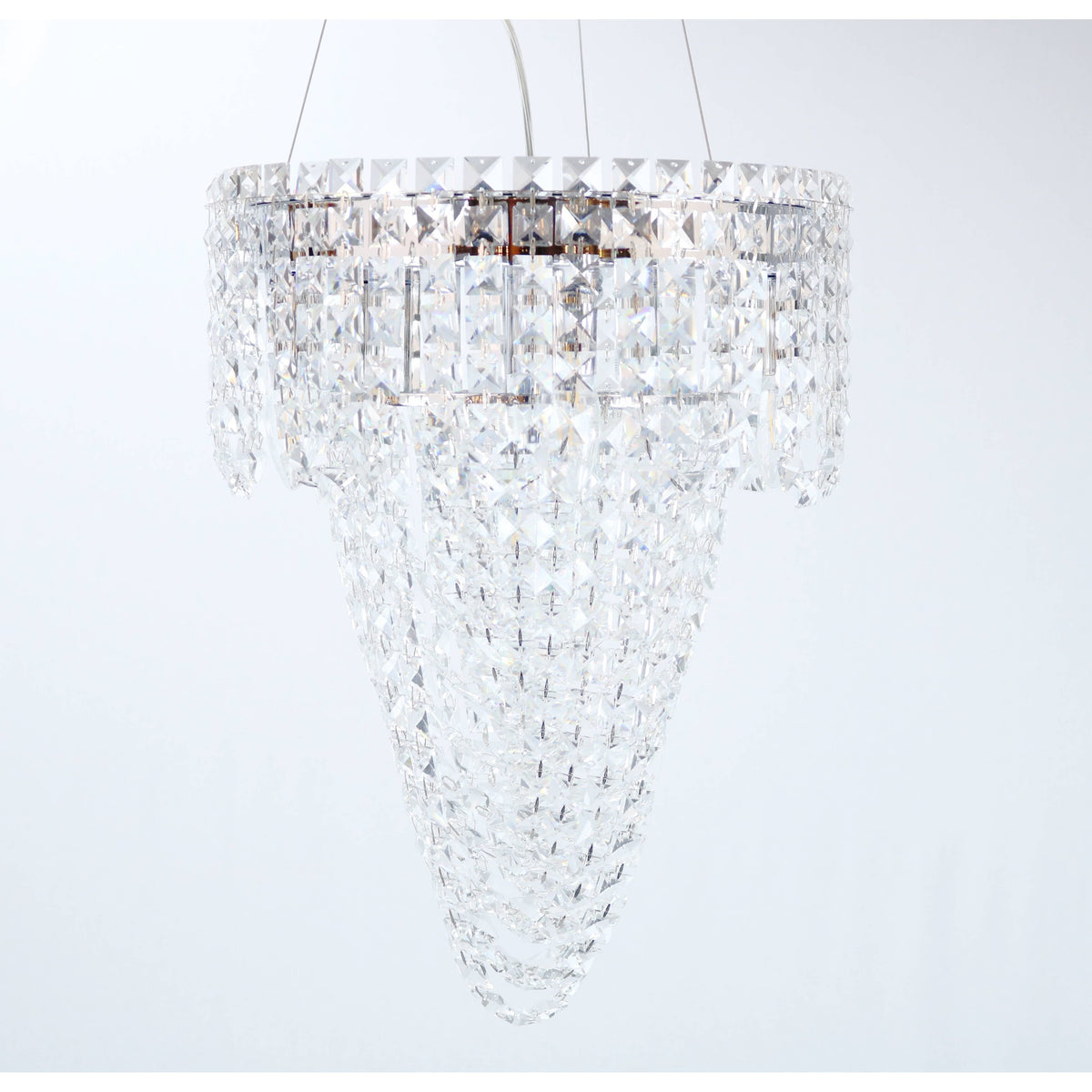 Lámpara Colgante Cromo 6L E14 40W