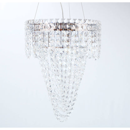 Lámpara Colgante Cromo 6L E14 40W