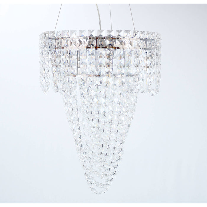 Lámpara Colgante Cromo 6L E14 40W