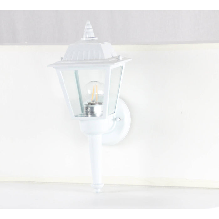 LAMP. EXT. PARED BLANCO 1L E27 60W