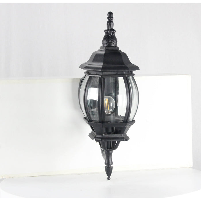 LAMP. EXT. PARED NEGRO 1L E27 100W