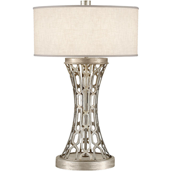 LAMP. MESA ALLEGRETTO PLATEADO 32" 1L E27 150W