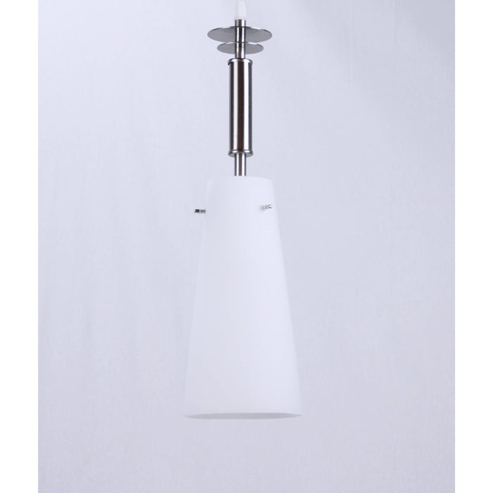 LAMP. COLGANTE BLANCO 1L E27 60W