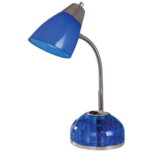LAMP. ESCRITORIO AZUL 1L E27 40W