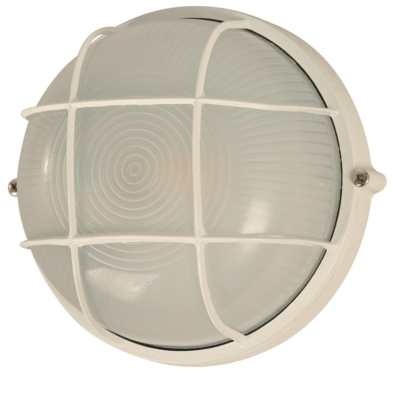 LAMP. EXT. PARED BLANCO 1L E27 60W
