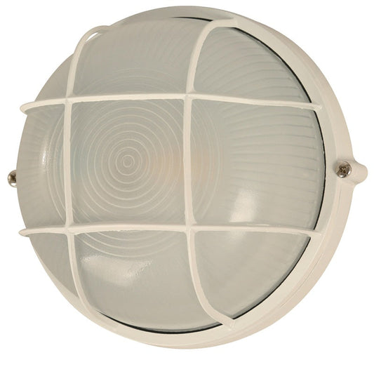 LAMP. EXT. PARED BLANCO 1L E27 60W