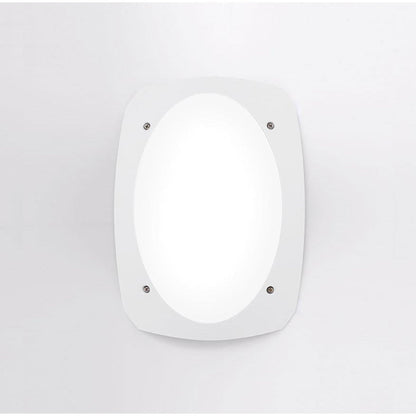 LAMP. EXT. PARED CECCHI BLANCO 1L E27