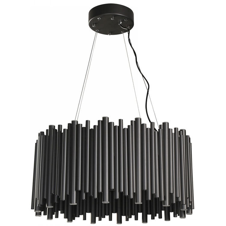 LAMP. LED COLGANTE GRIS 1L 38W 100-240V 3000K