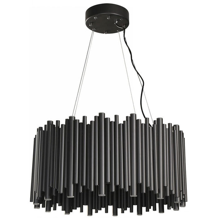 LAMP. LED COLGANTE GRIS 1L 38W 100-240V 3000K