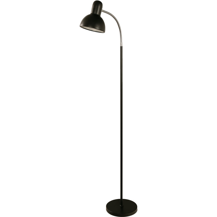 LAMP. PIE NEGRO CROMO 1L E27 60W 120V