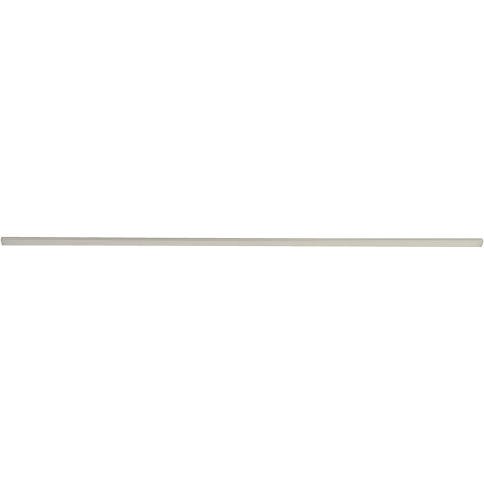 KIT DE PERFILES DE ALUMINIO PLATEADO 1M