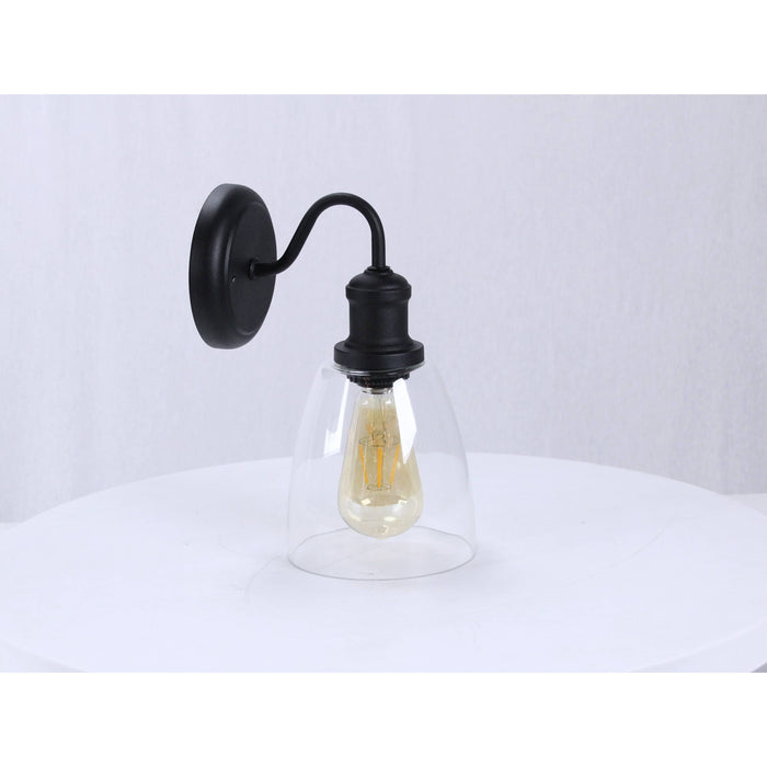 LAMP. PARED NEGRO 1L E27 40W