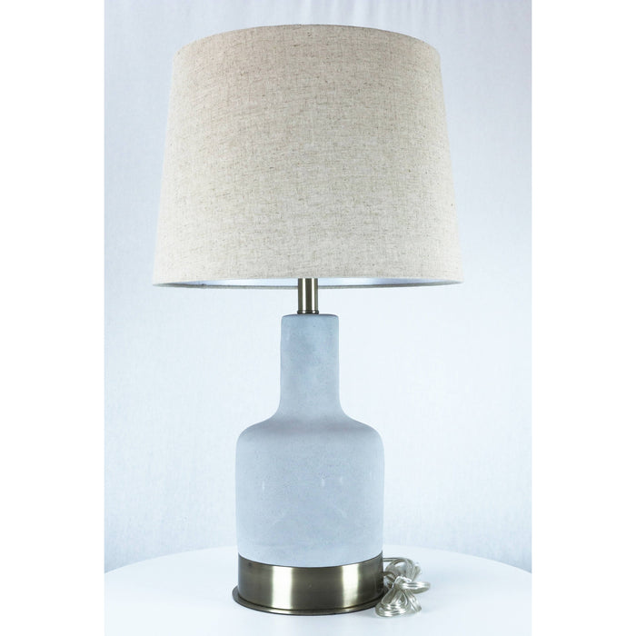 LAMP. MESA GRIS 1L E27 100W