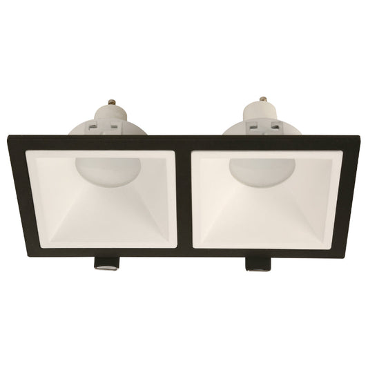 LAMP. TECHO NEGRO 2L GU10 50W