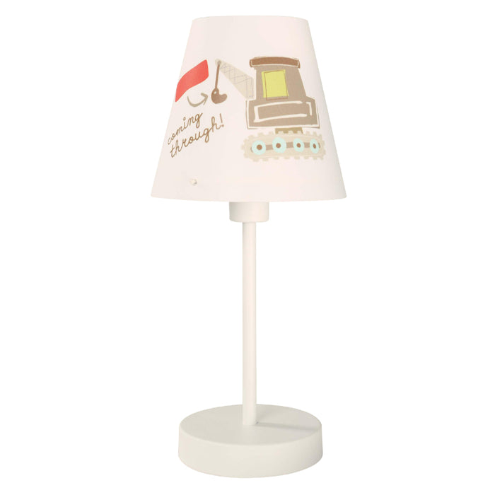 LAMP. DE MESA BLANCO Y MULTICOLOR KIDDY 1L E14 9W