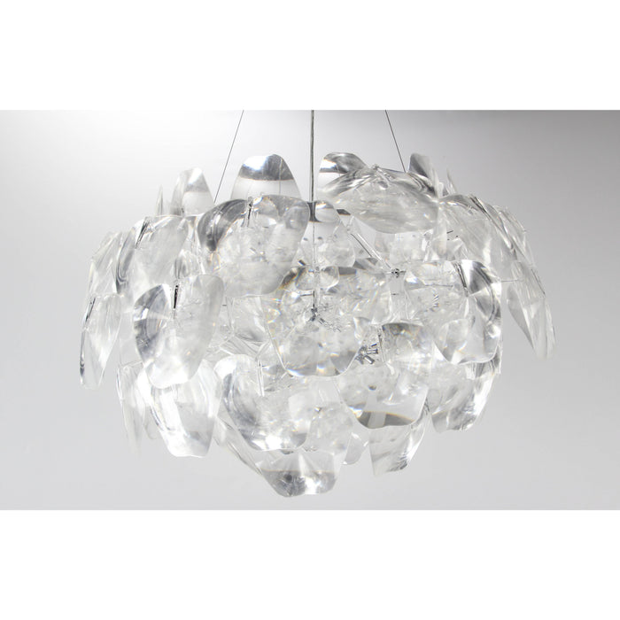 LAMP. TECHO CROMO 9L E27 60W