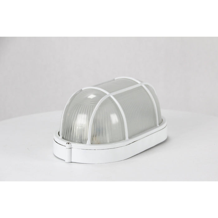 LAMP. EXT. PARED BLANCO 1L E27 60W