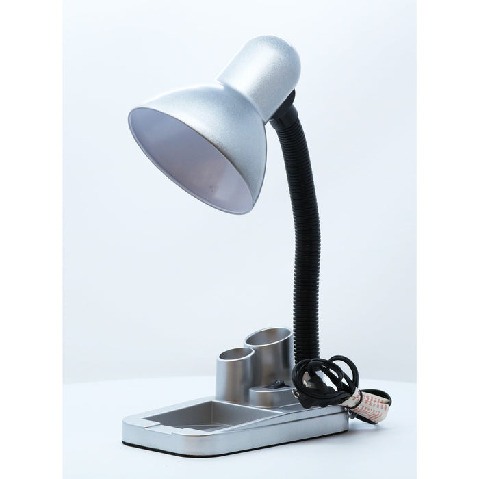 LAMP. MESA PLATEADO 1L E27 40W