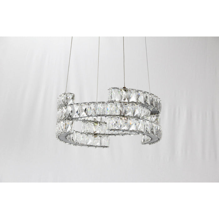 LAMP. LED COLGANTE DORADO 36W 100-277V 3000K