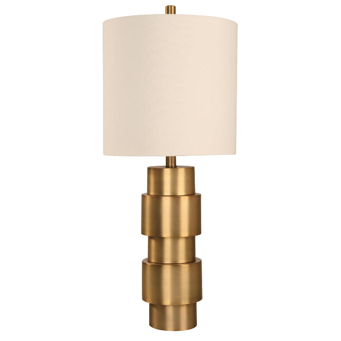 LAMP. MESA BRONCE ANTIGUO 1L E27 60W