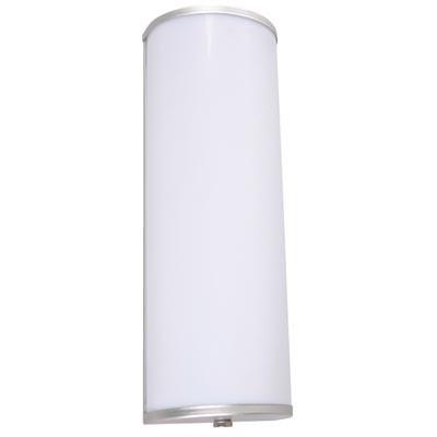 LAMP. PARED PLATEADO 2L E27 11W 120V 6400K (I/B)