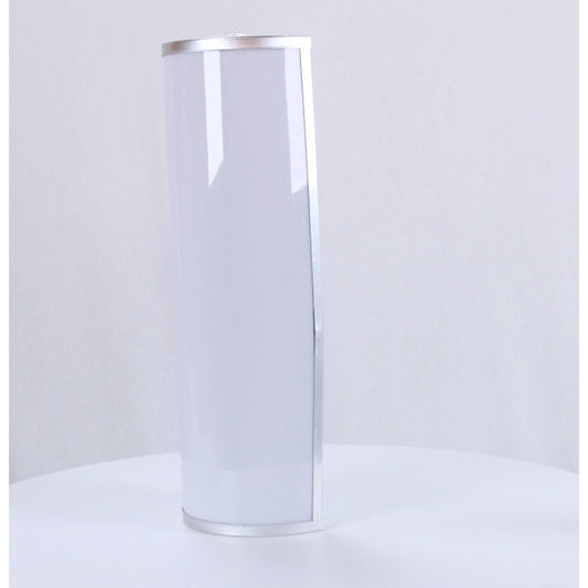 LAMP. PARED PLATEADO 2L E27 11W 120V 6400K (I/B)