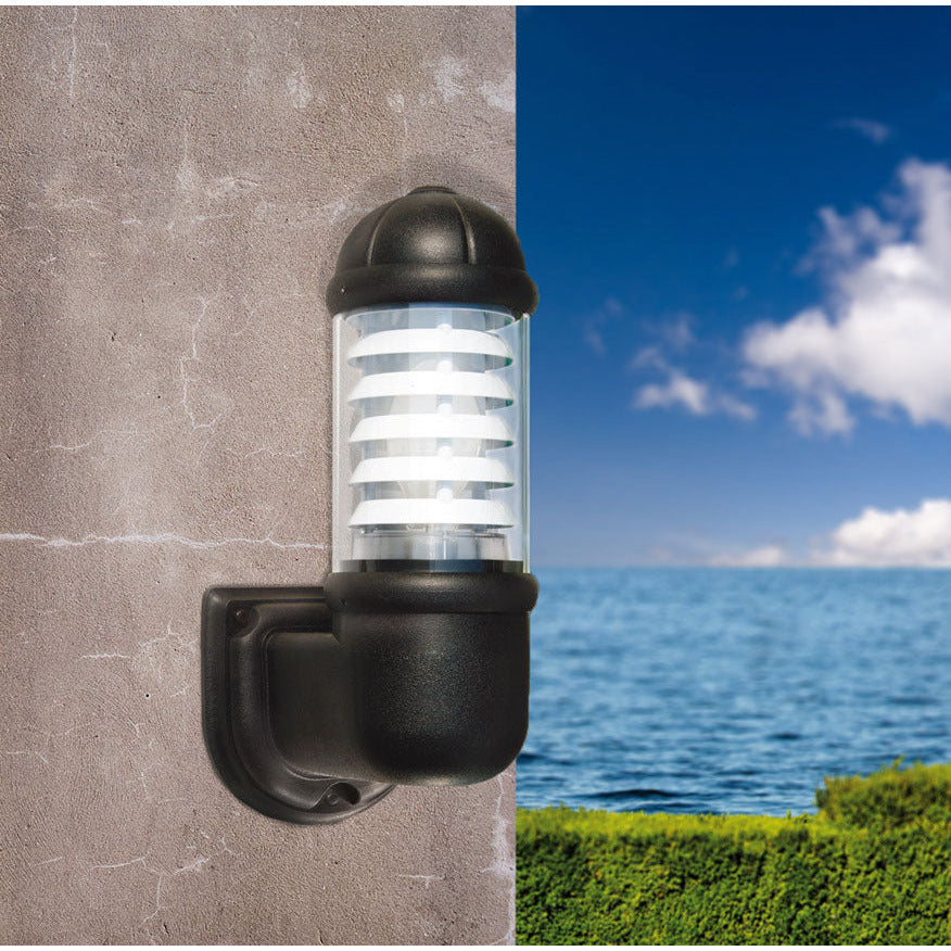 LAMP. EXTERIOR DE PARED MIRELLA*E27*ACAB. NEGRO