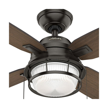 VENTILADOR LED EXT. OCALA BRONCE 52" 2L 9W 120V