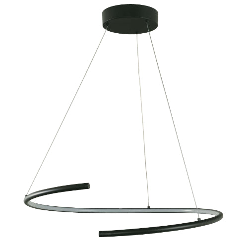 LAMP. LED TECHO NEGRO 38W 120-277V 3000K (ATENUABLE VIN 120V)