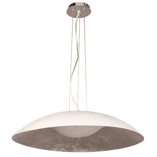 LAMP. COLGANTE SATIN NÍQUEL 1L E27 20W