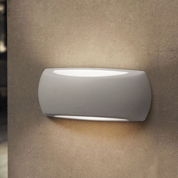 LAMP. EXT. PARED FRANCY GRIS 1L E27 6W