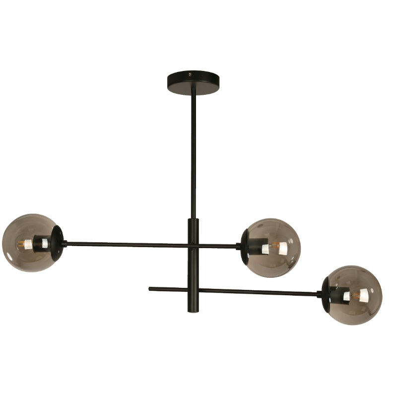 LAMP. COLGANTE NEGRO 3L E27 40W
