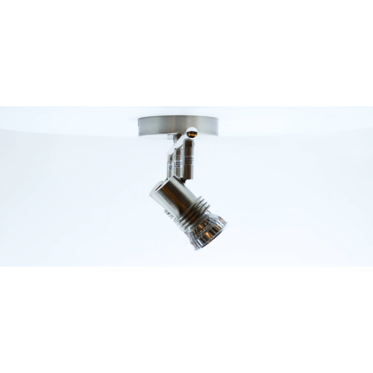 LAMP. TECHO NÍQUEL SATINADO 3L GU10 50W