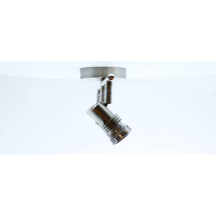 LAMP. TECHO NÍQUEL SATINADO 3L GU10 50W
