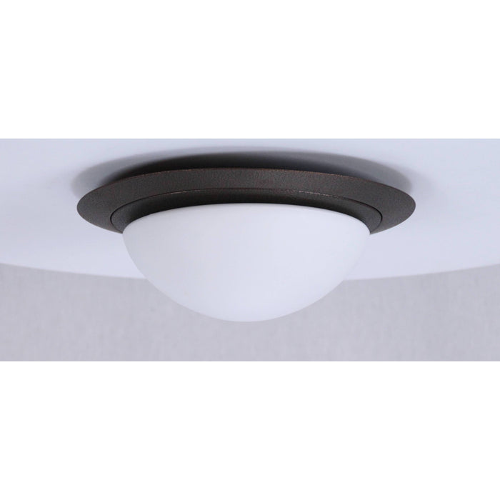 LAMP. TECHO BRONCE OSCURO 1L E27 60W