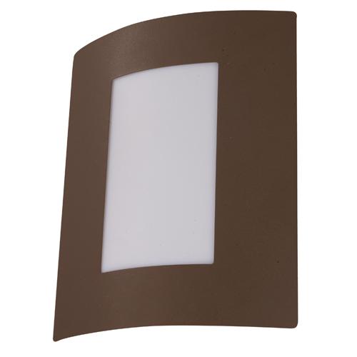 LAMP. EXT. PARED CHOCOLATE 1L E27 40W