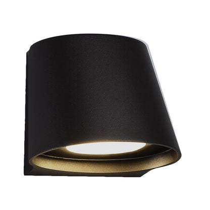 LAMP. EXT. LED PARED MOD 6" GRIS 16.5W 120-277V 3000K