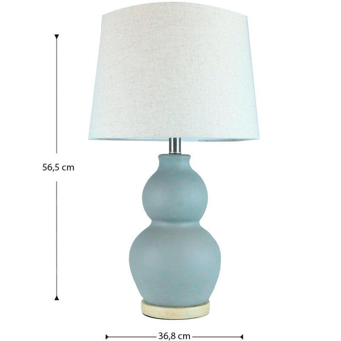 LAMP. MESA GRIS 1L E27 100W