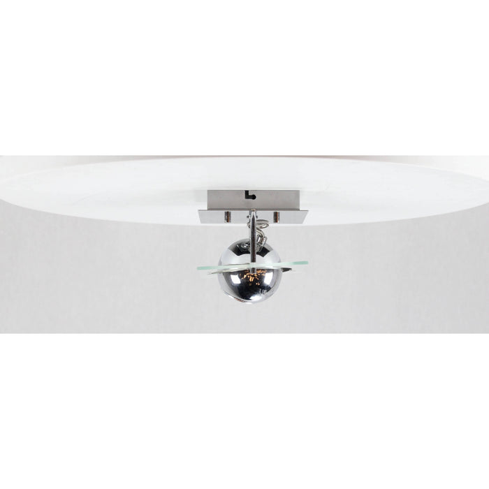 LAMP. TECHO REFLECTORA CROMO 1L GU10 50W