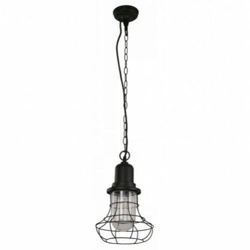 LAMP. EXT. TECHO NEGRO 1L E27 60W