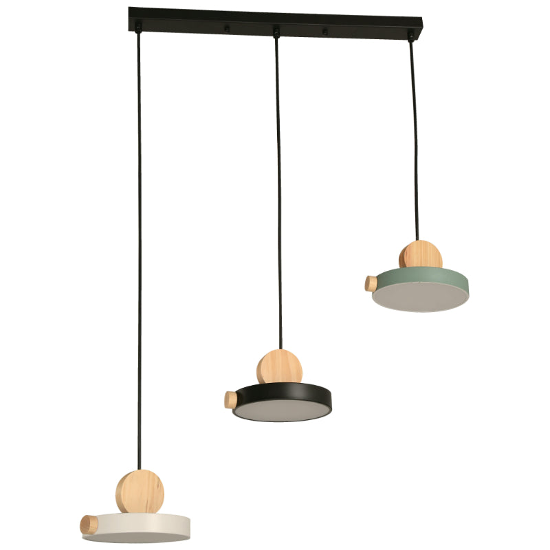 Lámpara Led Colgante Negro 18W 85-265V 4000K