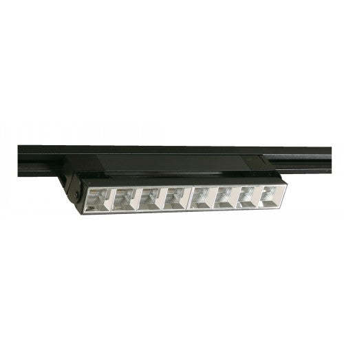 LAMP. LED PARA RIEL DE 2 CABLES NEGRO 100-240V 18W 4000K