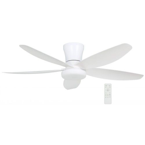 VENTILADOR LED DE TECHO BLANCO DC 42" 24W 3000/4000/6000K DIM. CCT C/RT