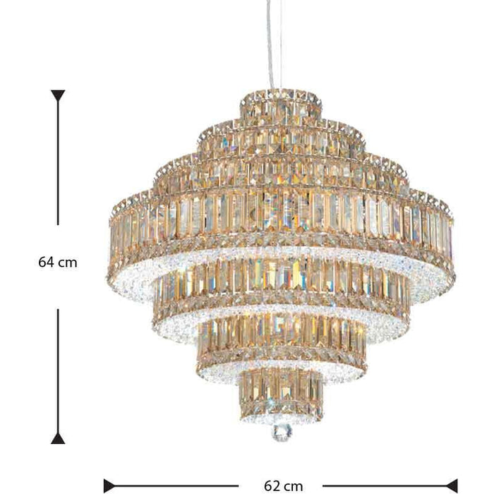 LAMP. COLGANTE PLAZA 25L E12 40W