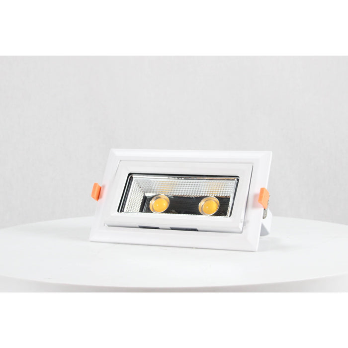 LAMP. REFLECTORA LED BLANCO 1L 40W 3000K