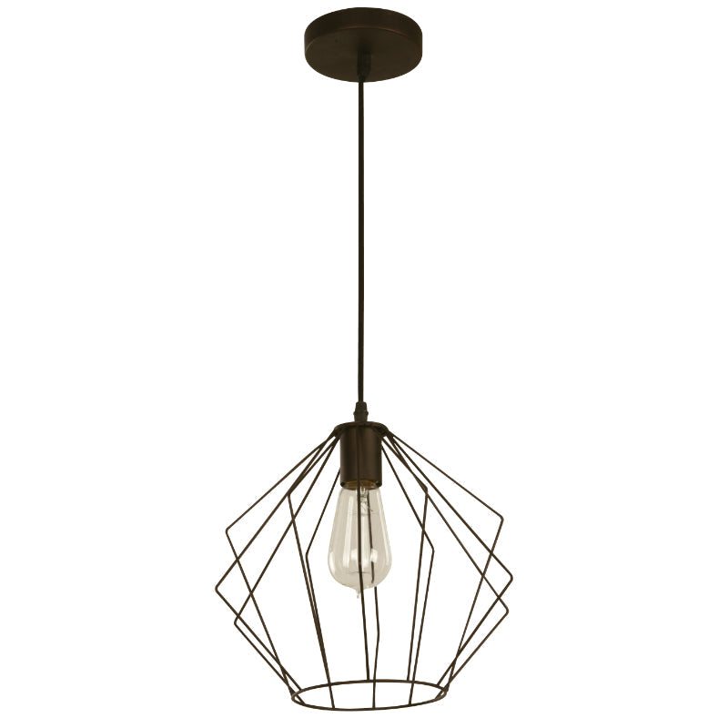 LAMP. COLGANTE OXIDO 1L E27 60W