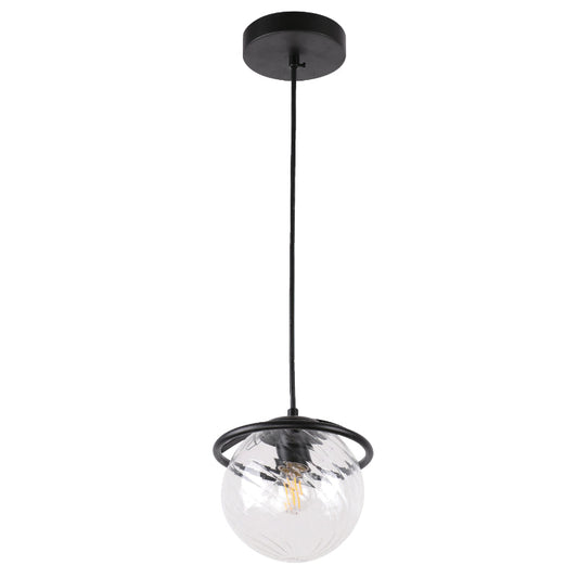 Lámpara Colgante Negro 1L E27 40W